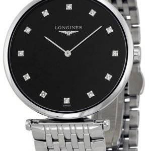 Longines Grande Classique L4.709.4.58.6 Kello Musta / Teräs