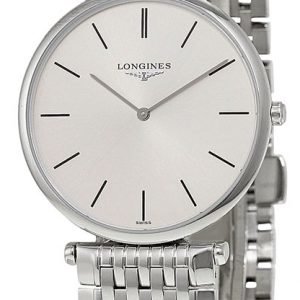 Longines Grande Classique L4.709.4.72.6 Kello Hopea / Teräs