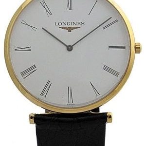 Longines Grande Classique L4.766.2.11.2 Kello Valkoinen / Nahka