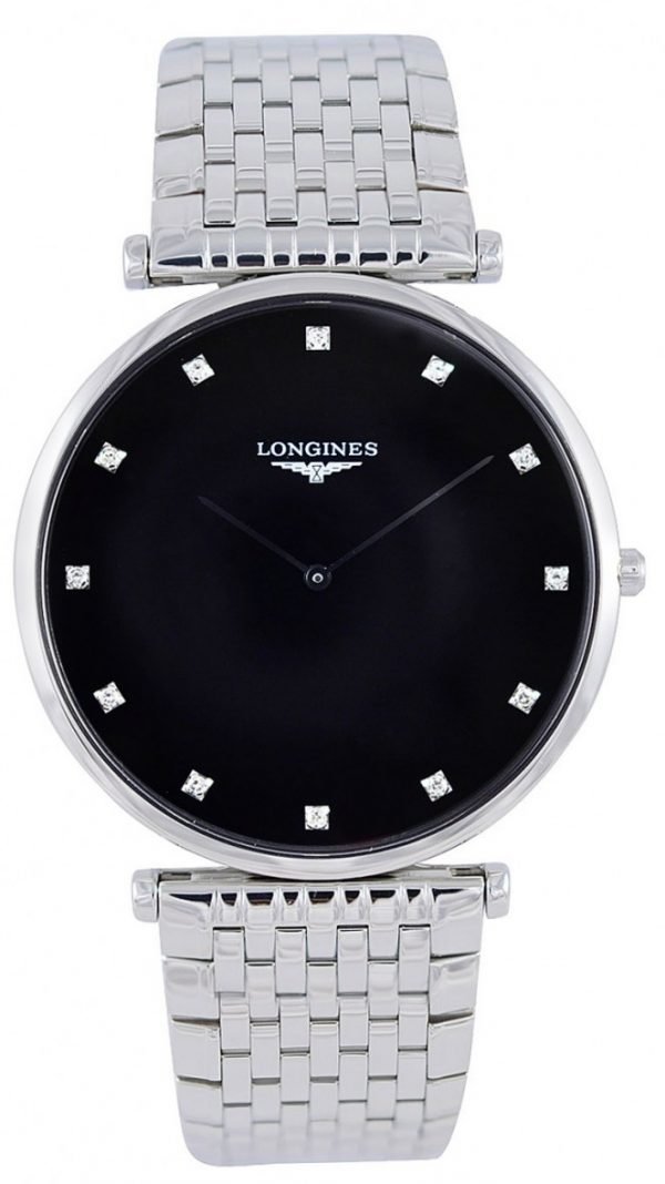 Longines Grande Classique L4.766.4.58.6 Kello Musta / Teräs