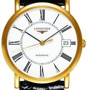 Longines Grande Classique L4.778.6.11.0 Kello Valkoinen / Nahka