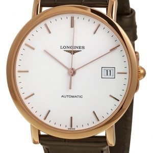 Longines Grande Classique L4.787.8.12.0 Kello Valkoinen / Nahka