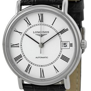 Longines Grande Classique L4.821.4.11.2 Kello Valkoinen / Nahka