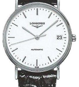 Longines Grande Classique L4.821.4.12.2 Kello Valkoinen / Nahka