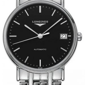 Longines Grande Classique L4.821.4.52.6 Kello Musta / Teräs