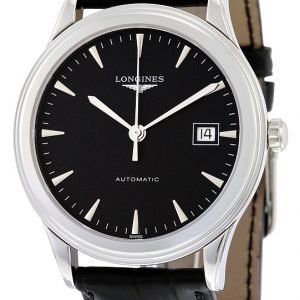 Longines Grande Classique L4.874.4.52.2 Kello Musta / Nahka