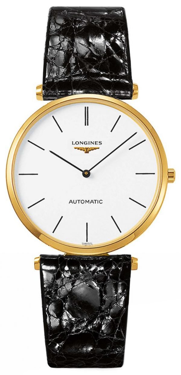 Longines Grande Classique L4.908.2.12.2 Kello Valkoinen / Nahka