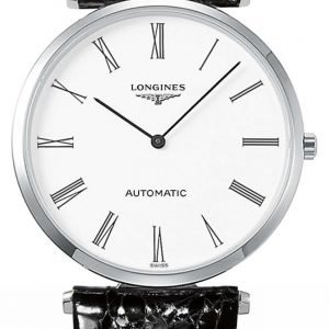 Longines Grande Classique L4.908.4.11.2 Kello Valkoinen / Nahka