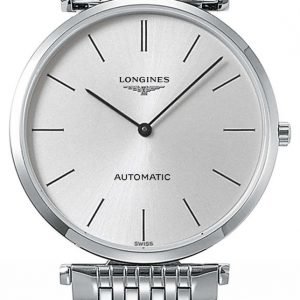 Longines Grande Classique L4.908.4.72.6 Kello Hopea / Teräs