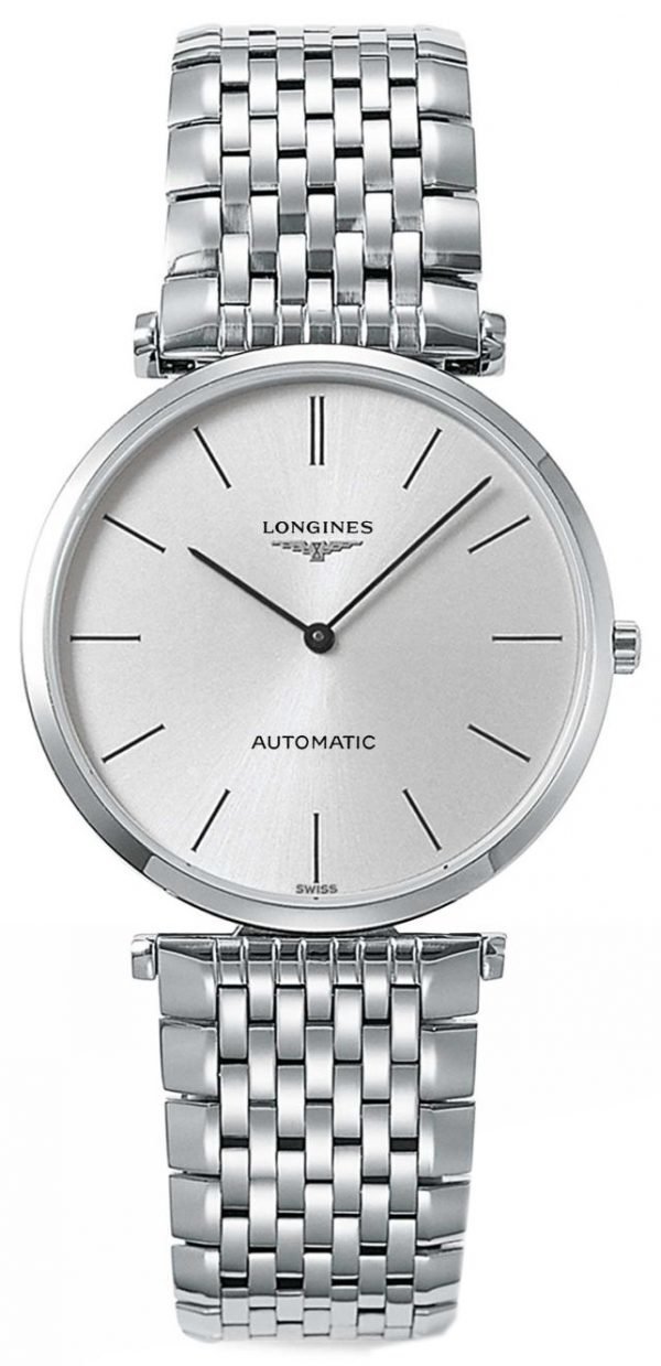 Longines Grande Classique L4.908.4.72.6 Kello Hopea / Teräs