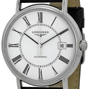 Longines Grande Classique L4.921.4.11.2 Kello Valkoinen / Nahka