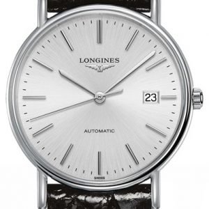 Longines Grande Classique L4.921.4.72.2 Kello Hopea / Nahka