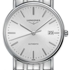 Longines Grande Classique L4.921.4.72.6 Kello Hopea / Teräs