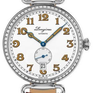 Longines Heritage L2.309.0.23.2 Kello Valkoinen / Nahka