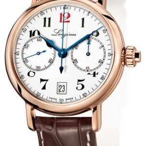 Longines Heritage L2.775.8.23.3 Kello Valkoinen / Nahka