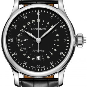 Longines Heritage L2.797.4.53.0 Kello Musta / Nahka