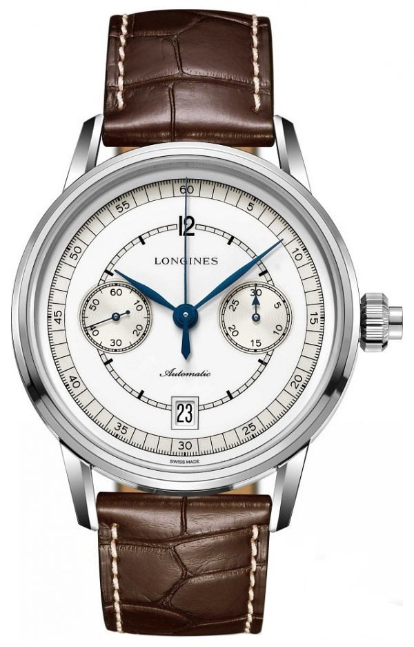 Longines Heritage L2.800.4.26.2 Kello Valkoinen / Nahka