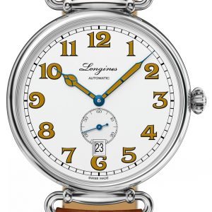 Longines Heritage L2.809.4.23.2 Kello Valkoinen / Nahka