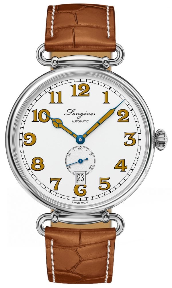 Longines Heritage L2.809.4.23.2 Kello Valkoinen / Nahka