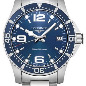 Longines Hydroconquest L3.340.4.96.6 Kello Sininen / Teräs