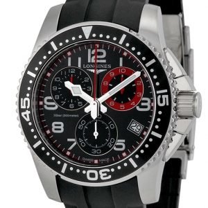 Longines Hydroconquest L3.690.4.53.2 Kello Musta / Kumi