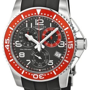 Longines Hydroconquest L3.690.4.59.2 Kello Musta / Kumi