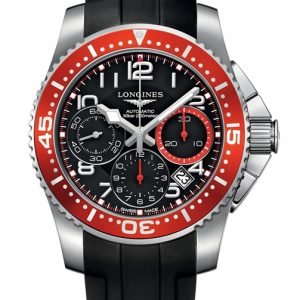 Longines Hydroconquest L3.696.4.59.2 Kello Musta / Kumi