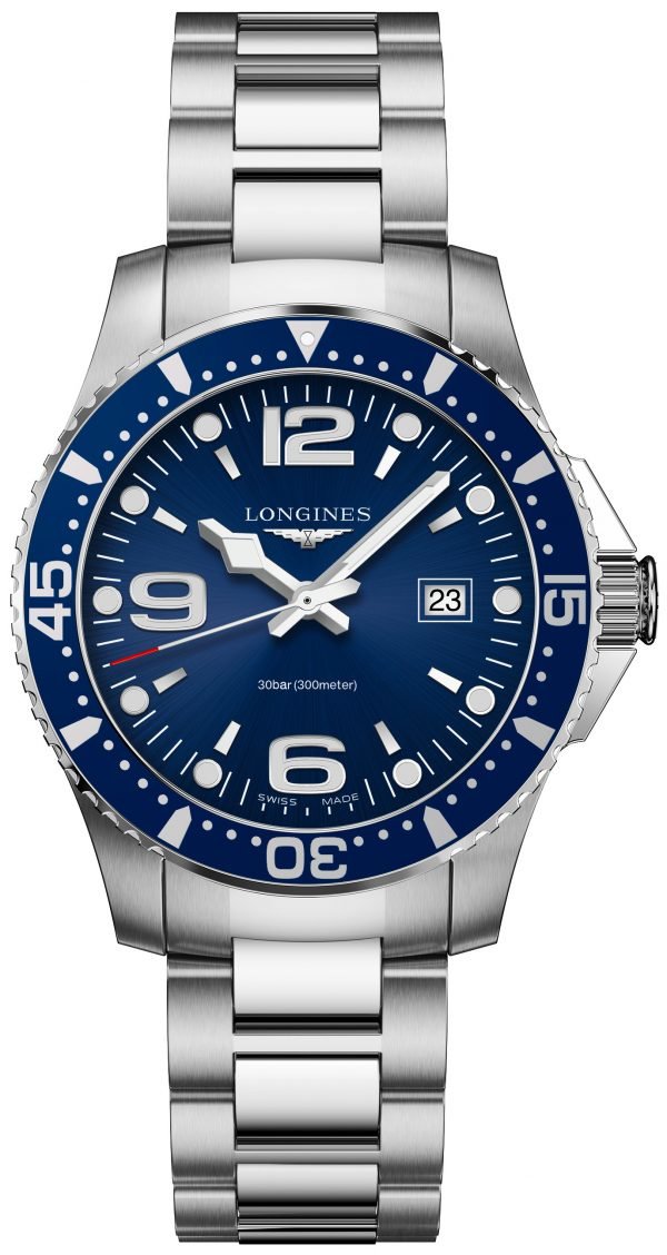 Longines Hydroconquest L3.730.4.96.6 Kello Sininen / Teräs