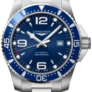 Longines Hydroconquest L3.841.4.96.6 Kello Sininen / Teräs