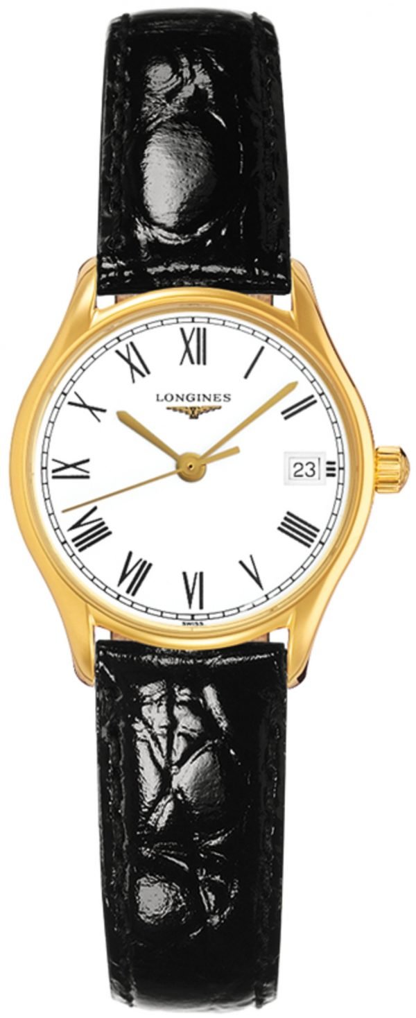 Longines Lyre L4.259.2.11.2 Kello Valkoinen / Nahka