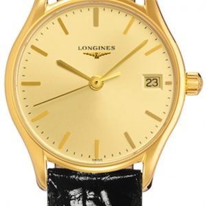 Longines Lyre L4.259.2.32.2 Kello Kullattu / Nahka