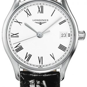 Longines Lyre L4.259.4.11.2 Kello Valkoinen / Nahka