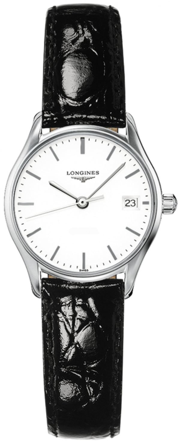 Longines Lyre L4.259.4.12.2 Kello Valkoinen / Nahka