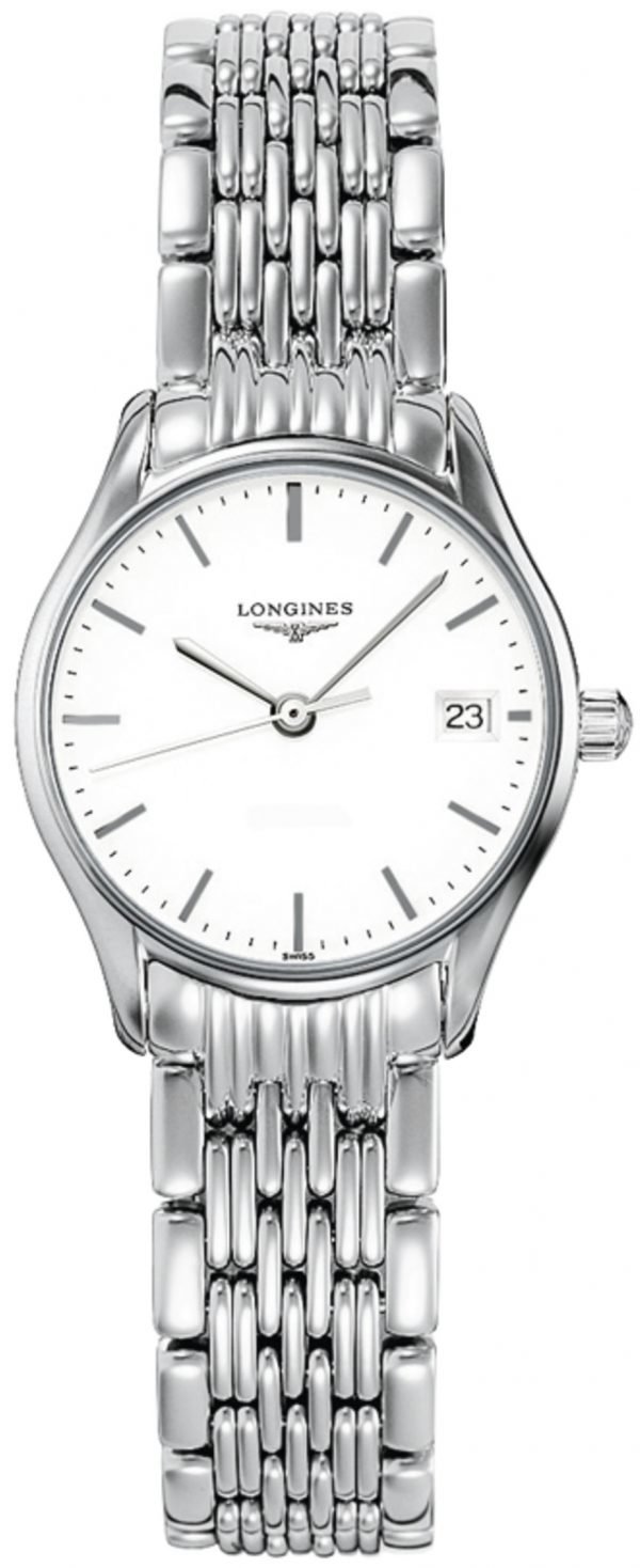 Longines Lyre L4.259.4.12.6 Kello Valkoinen / Teräs