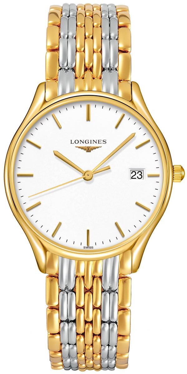 Longines Lyre L4.359.2.12.7 Kello Valkoinen / Kullansävytetty