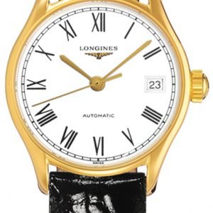 Longines Lyre L4.360.2.11.2 Kello Valkoinen / Nahka