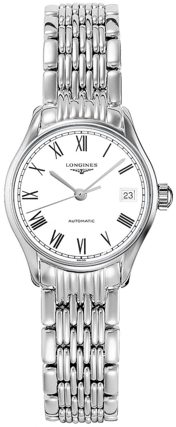 Longines Lyre L4.360.4.11.6 Kello Valkoinen / Teräs