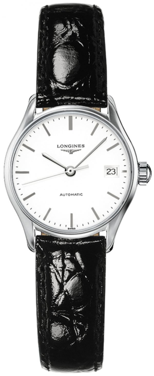 Longines Lyre L4.360.4.12.2 Kello Valkoinen / Nahka