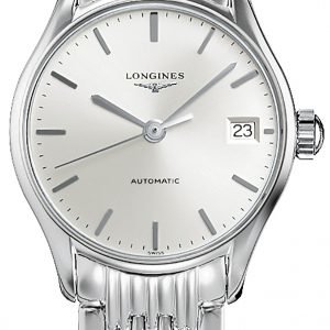 Longines Lyre L4.360.4.72.6 Kello Hopea / Teräs