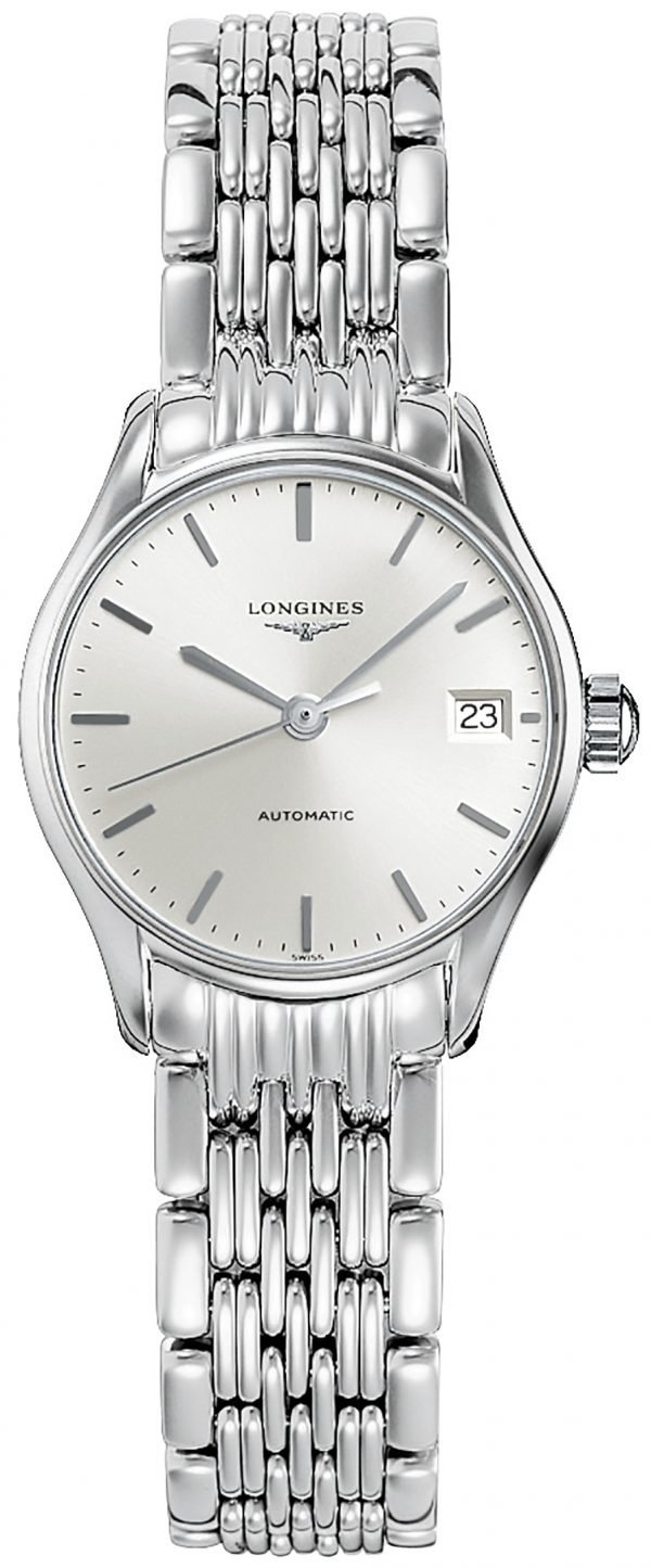 Longines Lyre L4.360.4.72.6 Kello Hopea / Teräs