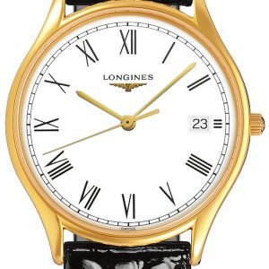 Longines Lyre L4.759.2.11.2 Kello Valkoinen / Nahka