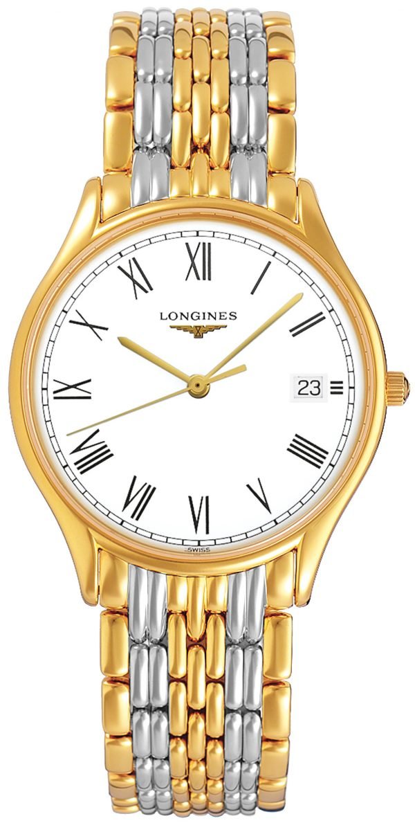 Longines Lyre L4.759.2.11.7 Kello Valkoinen / Kullansävytetty