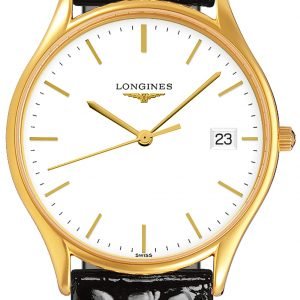 Longines Lyre L4.759.2.12.2 Kello Valkoinen / Nahka