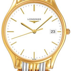 Longines Lyre L4.759.2.12.7 Kello Valkoinen / Kullansävytetty