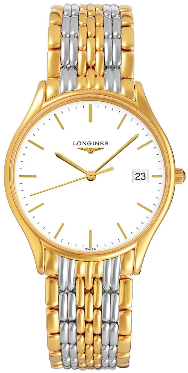 Longines Lyre L4.759.2.12.7 Kello Valkoinen / Kullansävytetty