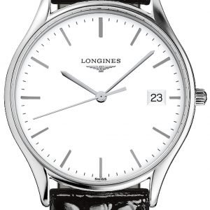 Longines Lyre L4.759.4.12.2 Kello Valkoinen / Nahka