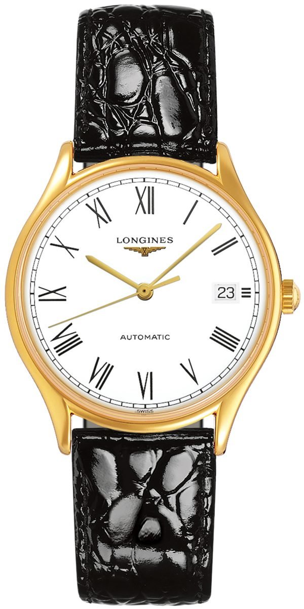 Longines Lyre L4.860.2.11.2 Kello Valkoinen / Nahka