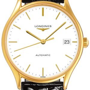 Longines Lyre L4.860.2.12.2 Kello Valkoinen / Nahka