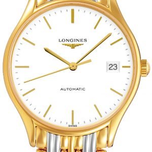 Longines Lyre L4.860.2.12.7 Kello Valkoinen / Kullansävytetty