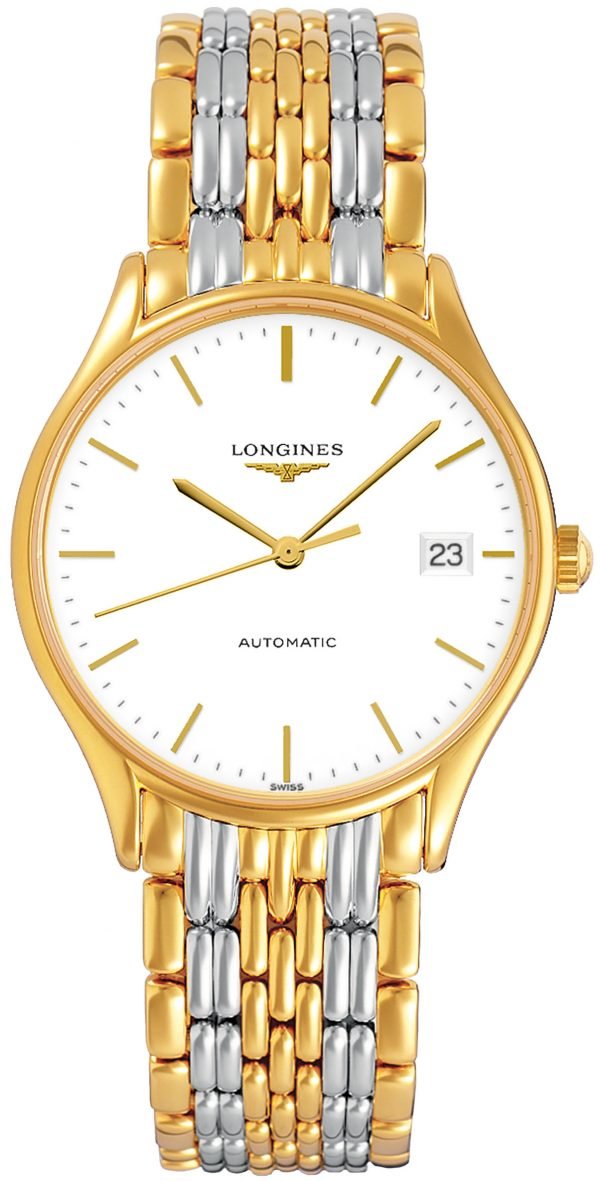 Longines Lyre L4.860.2.12.7 Kello Valkoinen / Kullansävytetty